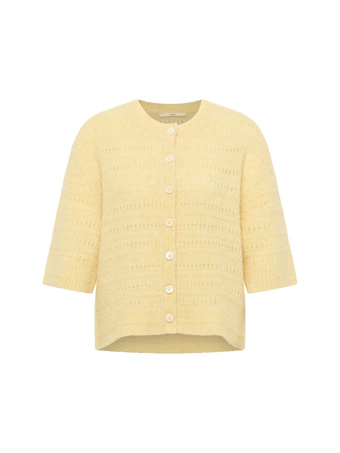 Strickjacke 3/4 Arm mit Ajour from LANIUS