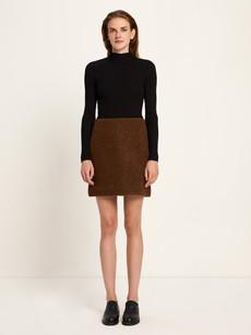 Boucle mini skirt (GOTS) via LANIUS
