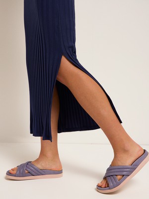 Maxi dress in ribbed look from LANIUS