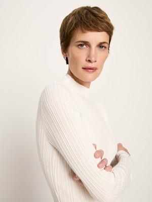 Ribbed sweater (GOTS) from LANIUS