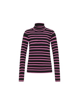 Turtleneck shirt in ribbed look (GOTS) from LANIUS