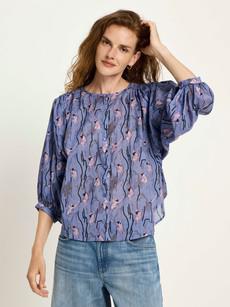 Ruffle blouse via LANIUS