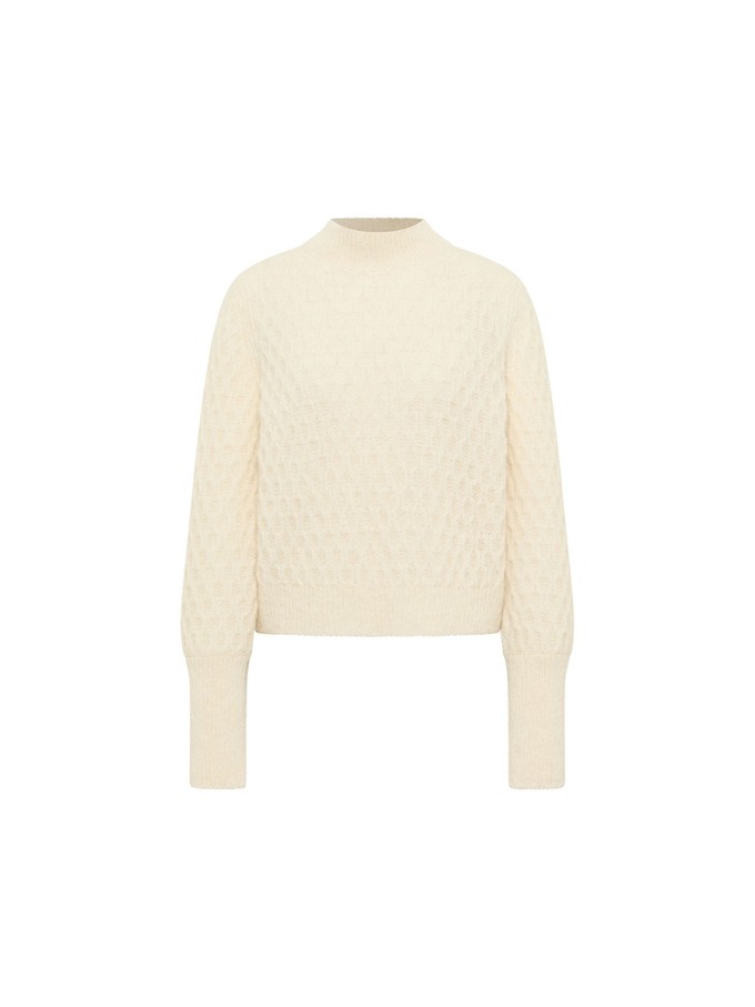 cable-knit sweater from LANIUS
