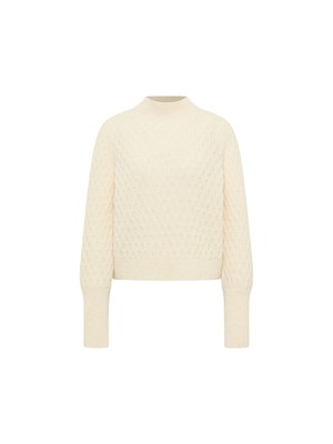 cable-knit sweater from LANIUS