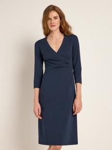 wrap-style dress via LANIUS