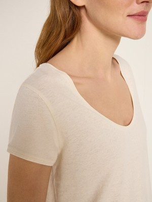 shirt with deep neckline (OCS) from LANIUS
