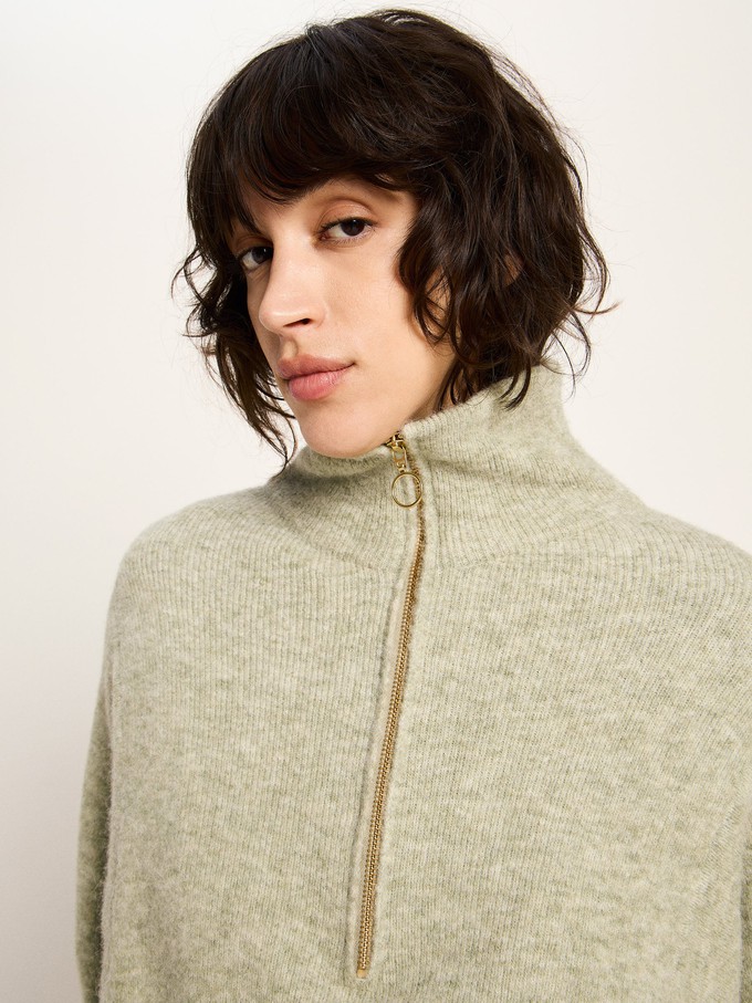 Half-zip sweater from LANIUS