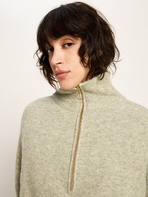 Half-zip sweater from LANIUS