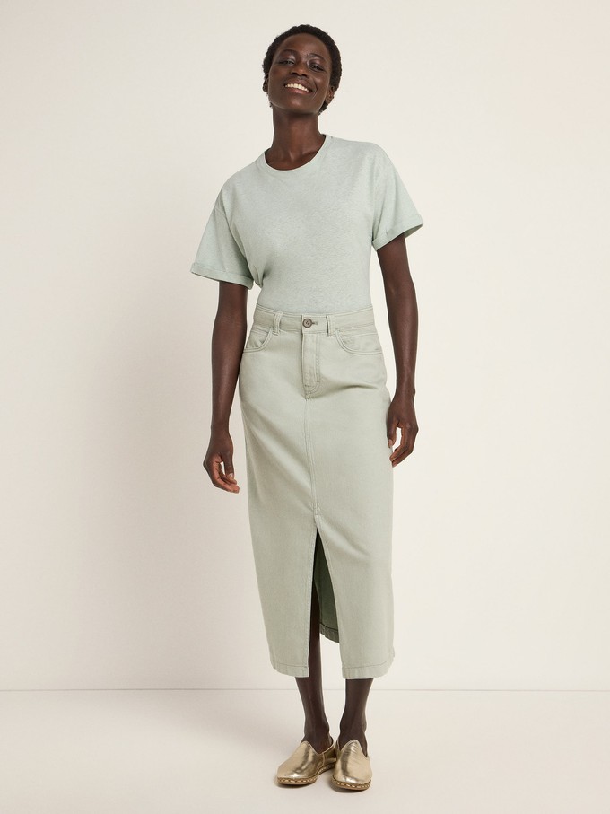 skirt with slit (GOTS) from LANIUS