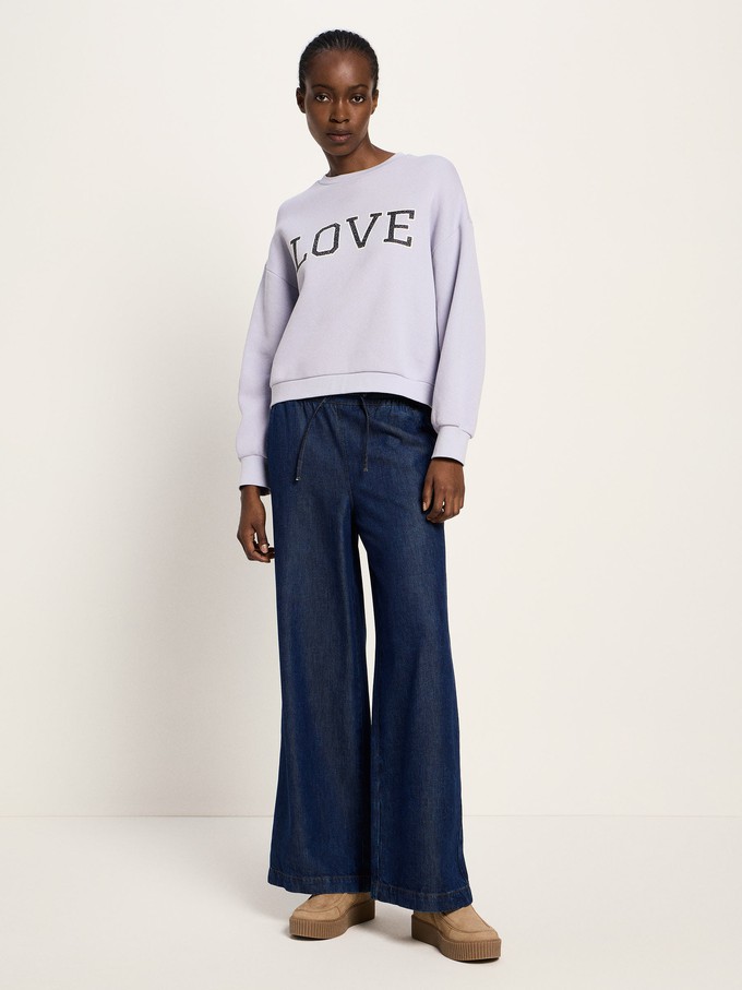 Pre-order - Statement sweatshirt (GOTS) from LANIUS