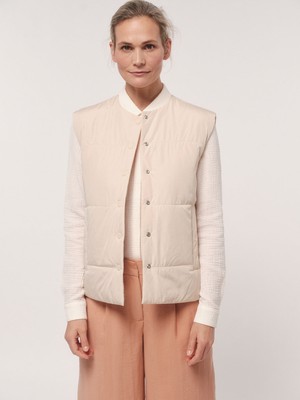 Lightly padded vest (GRS) from LANIUS