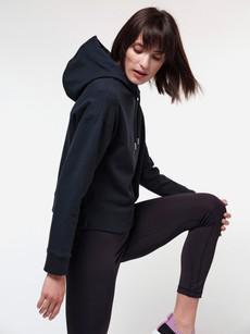 Hooded sweatshirt (GOTS) via LANIUS