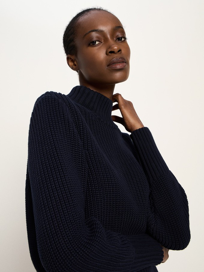 Chunky knit sweater (GOTS) from LANIUS