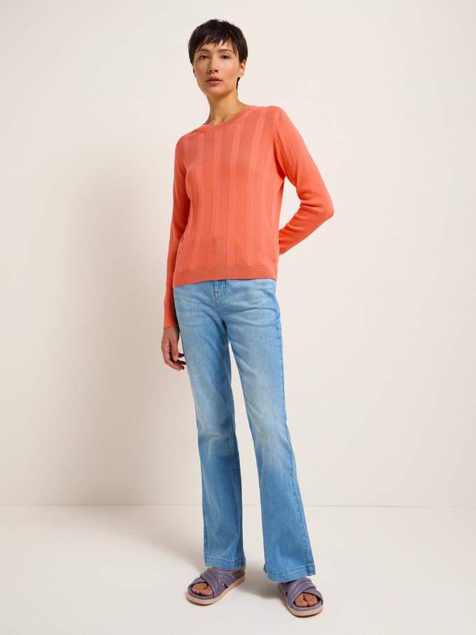 Wide rib sweater (GOTS) from LANIUS