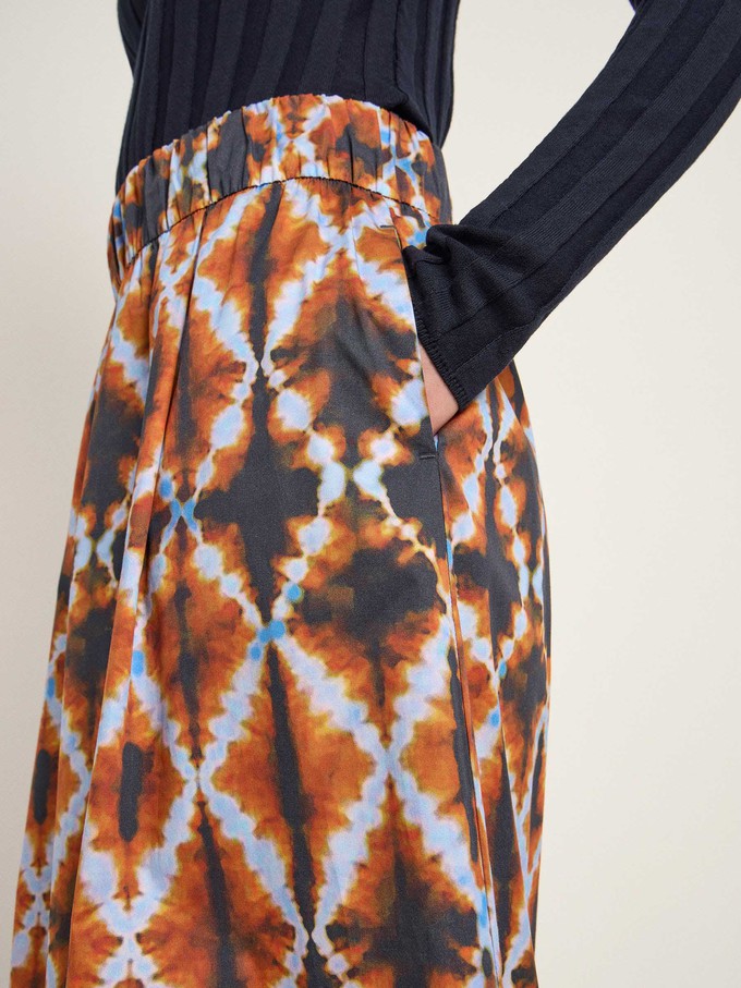 midi skirt with elastic waistband (GOTS) from LANIUS