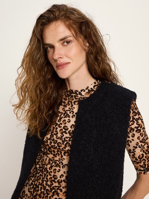 Boucle Knit Vest (OCS) from LANIUS