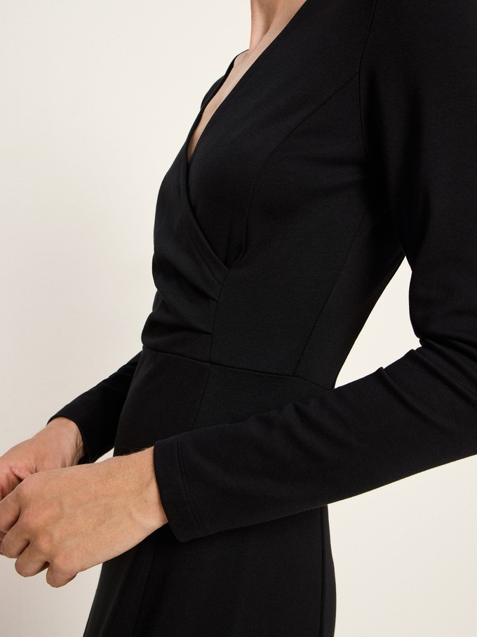 Wrap-effect dress from LANIUS