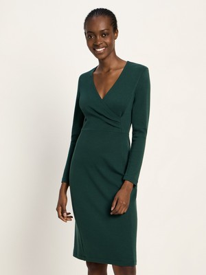 Wrap-effect dress from LANIUS