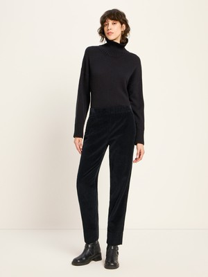 Corduroy trousers with elastic waistband (GOTS) from LANIUS