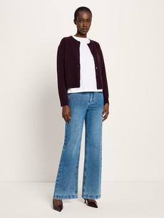 Boxy Cardigan (GOTS) via LANIUS