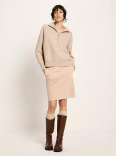 Half-zip sweater via LANIUS