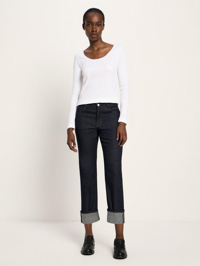 Jeans with turn-up (GOTS) from LANIUS