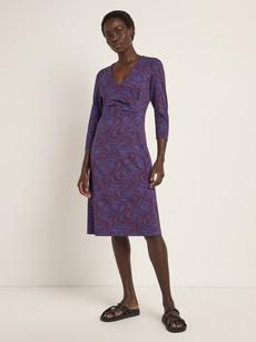 wrap-style dress via LANIUS