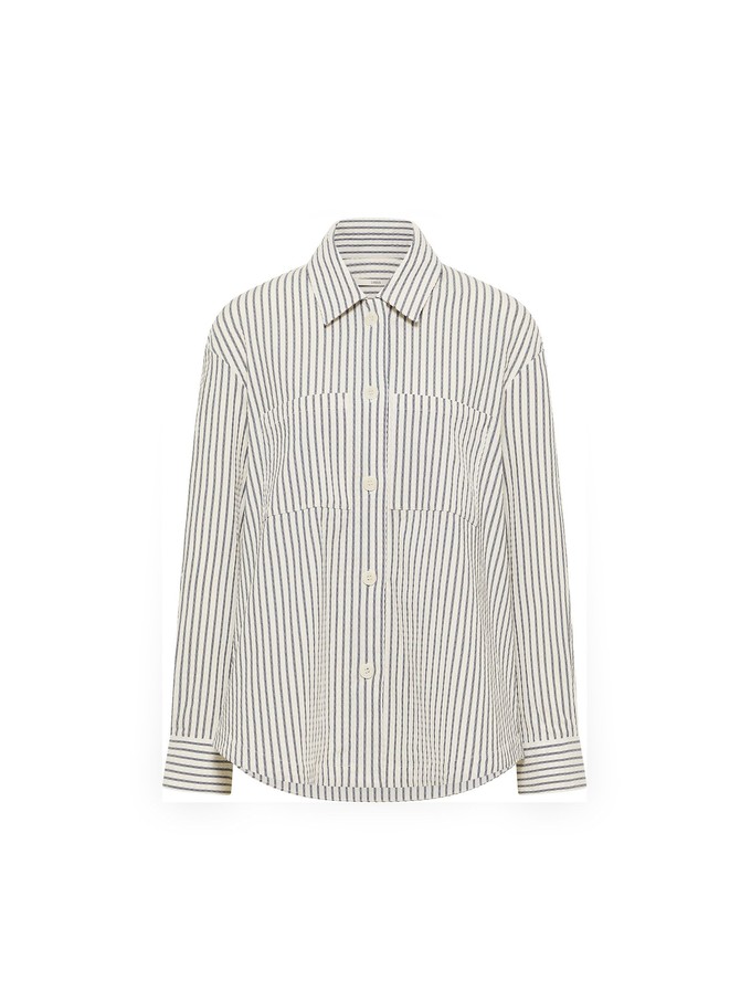 striped blouse jacket (OCS) from LANIUS