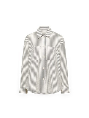 striped blouse jacket (OCS) from LANIUS