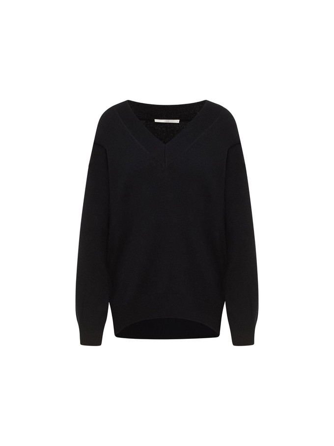 V-neck sweater (GOTS) from LANIUS