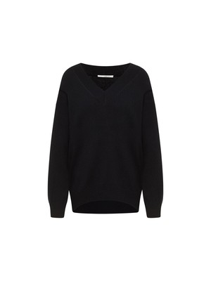 V-neck sweater (GOTS) from LANIUS