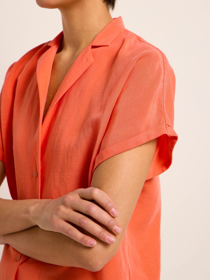 Blouse with lapel collar from LANIUS