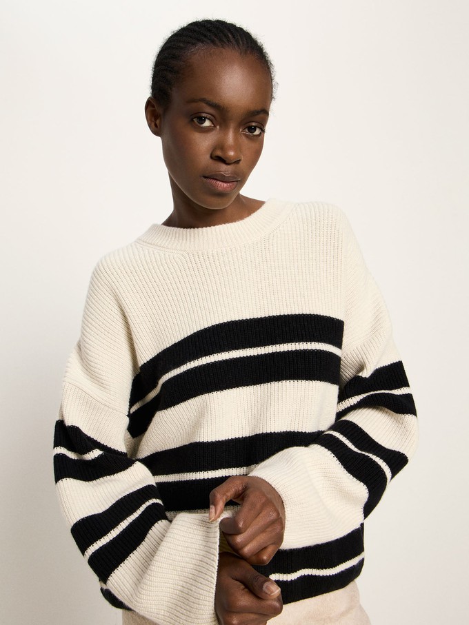 Striped sweater (GOTS) from LANIUS