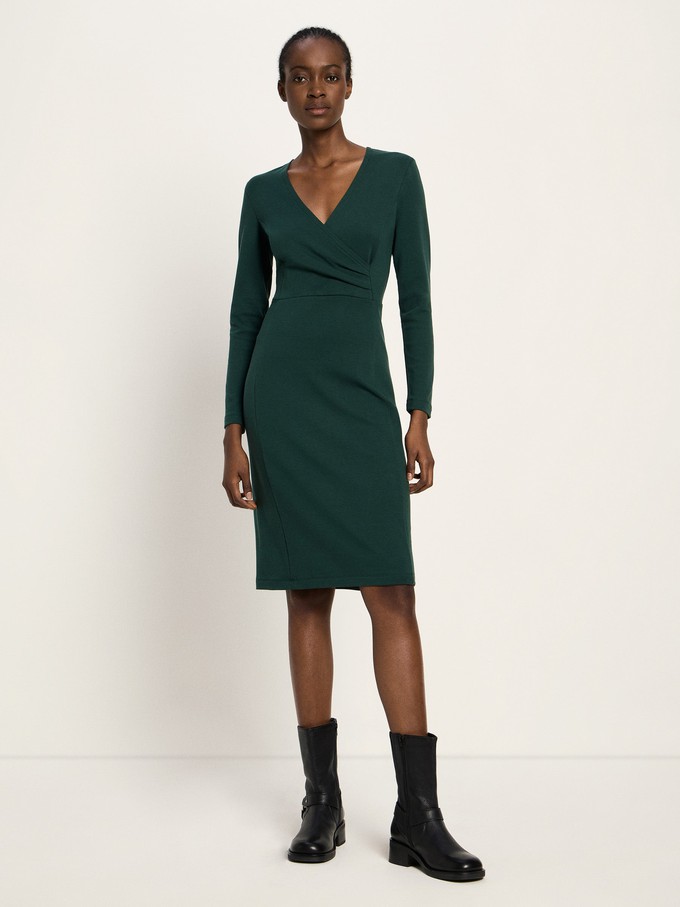 Wrap-effect dress from LANIUS