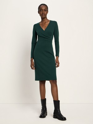 Wrap-effect dress from LANIUS