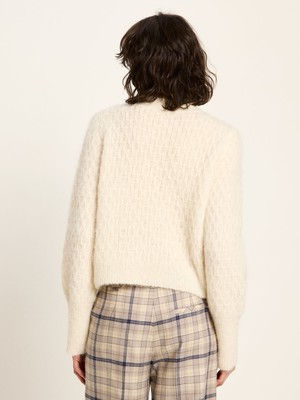 cable-knit sweater from LANIUS