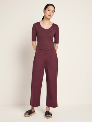 Wide leg trousers (GOTS) from LANIUS