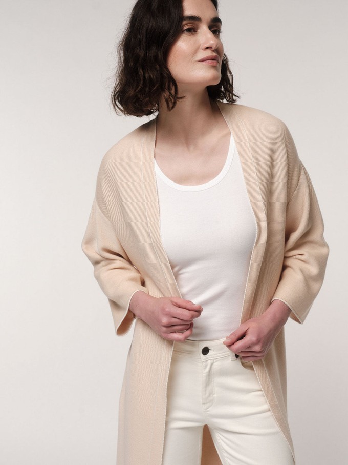 Knitted coat (GOTS) from LANIUS