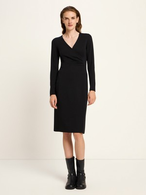 Wrap-effect dress from LANIUS