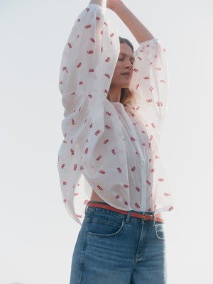 Ruffle blouse from LANIUS