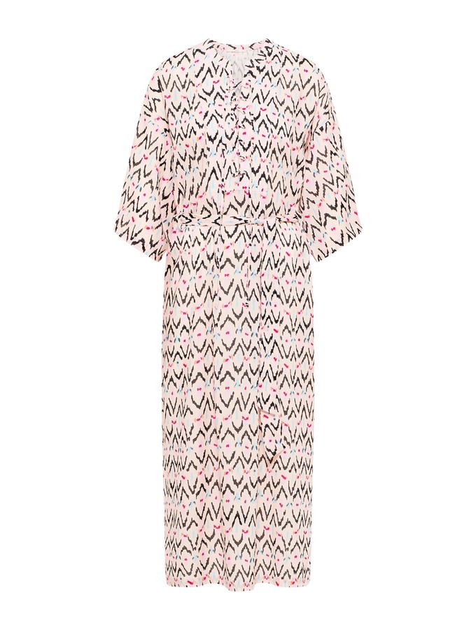 Kaftan dress print ikat from LANIUS
