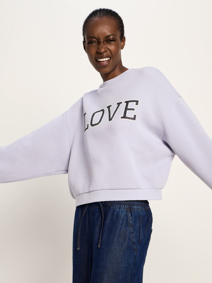 Pre-order - Statement sweatshirt (GOTS) from LANIUS