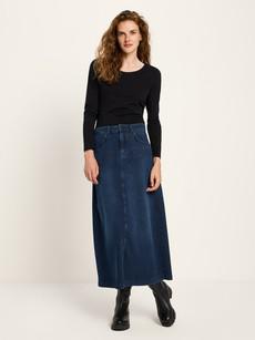 Denim skirt (GOTS) via LANIUS