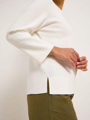 Sweater in Punto Milano (GOTS) from LANIUS