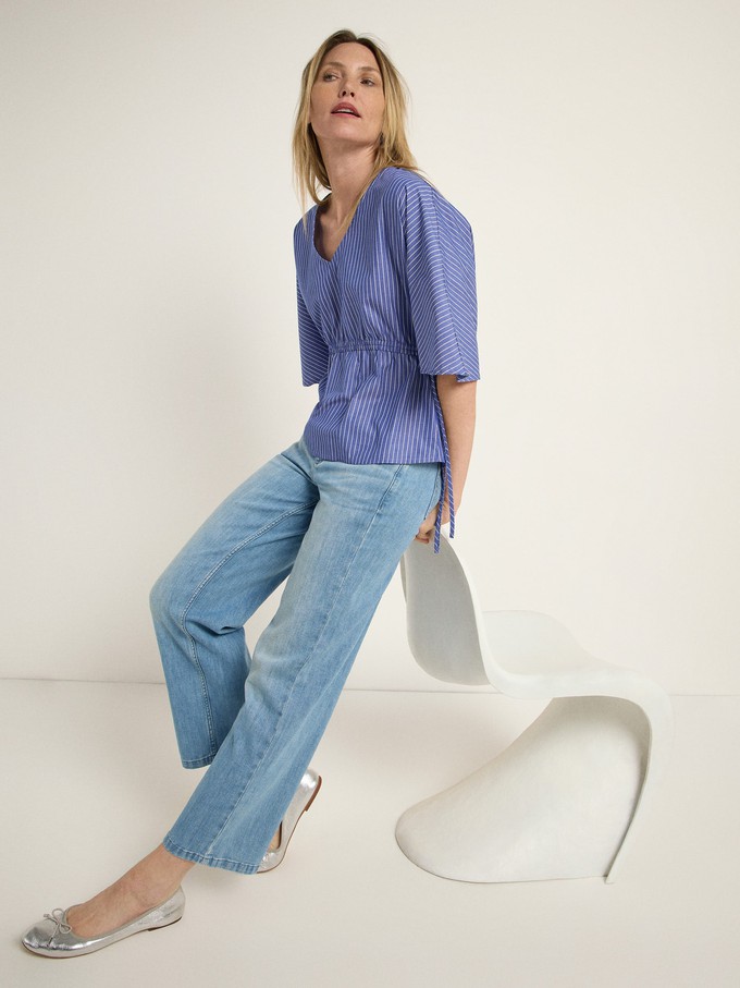 Striped blouse (GOTS) from LANIUS