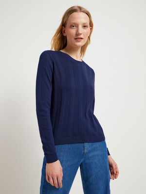 Wide rib sweater (GOTS) from LANIUS