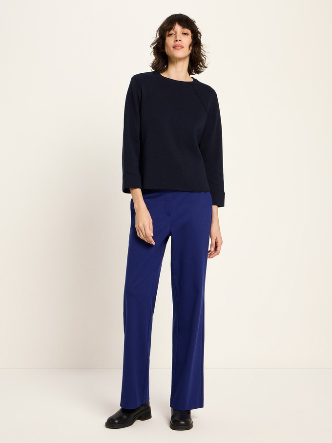 Sweater in Punto Milano (GOTS) from LANIUS