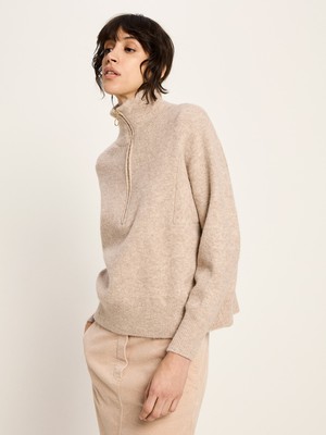 Half-zip sweater from LANIUS