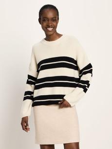 Striped sweater (GOTS) via LANIUS
