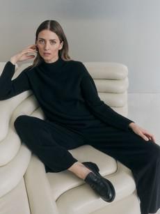 Ribbed sweater (GOTS) via LANIUS